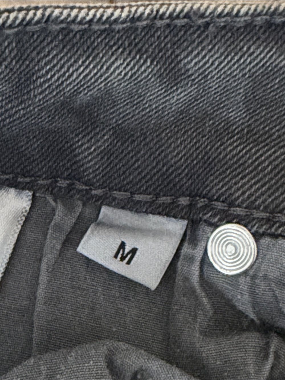 Zenana Outfitters Charcoal Denim A-Line Mini Skirt medium - Picture 9 of 14